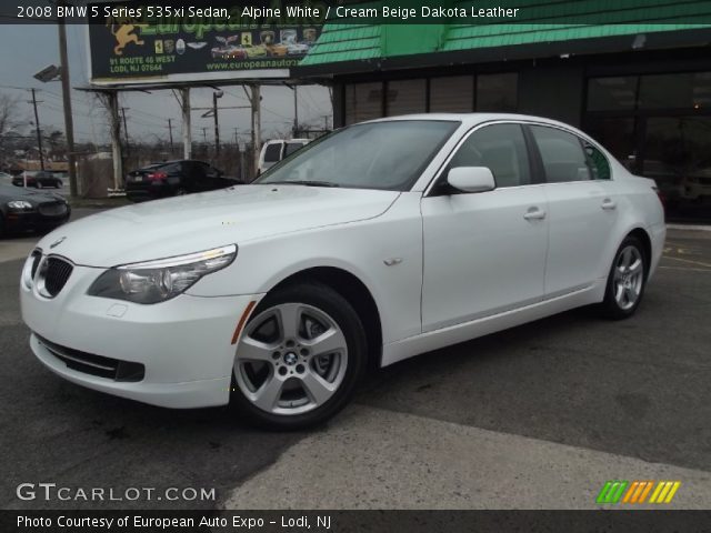 2008 BMW 5 Series 535xi Sedan in Alpine White
