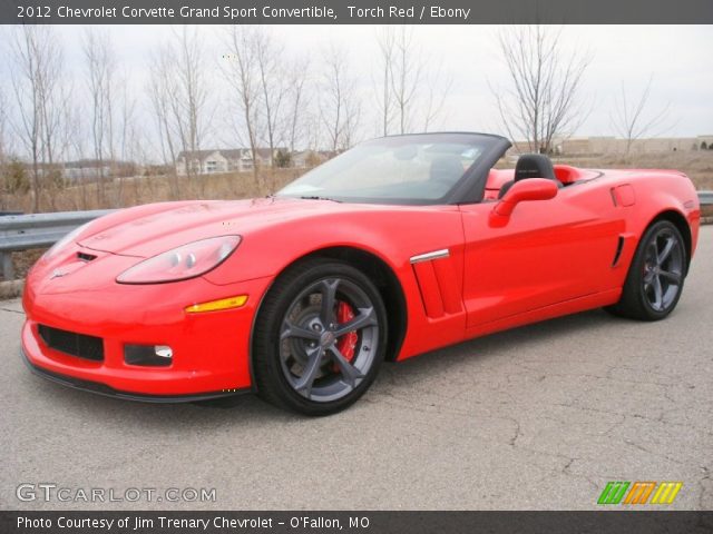 2012 Chevrolet Corvette Grand Sport Convertible in Torch Red