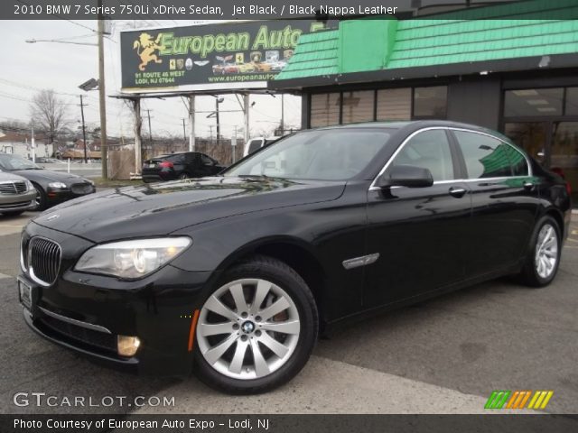 2010 BMW 7 Series 750Li xDrive Sedan in Jet Black