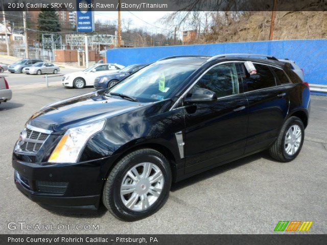 2010 Cadillac SRX V6 in Black Raven