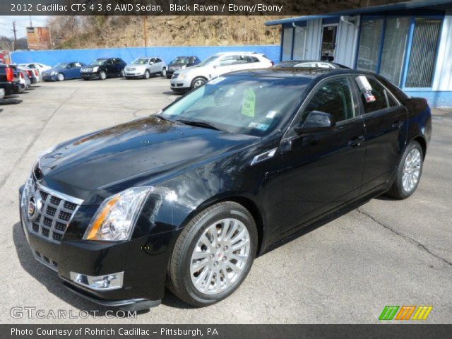 2012 Cadillac CTS 4 3.6 AWD Sedan in Black Raven