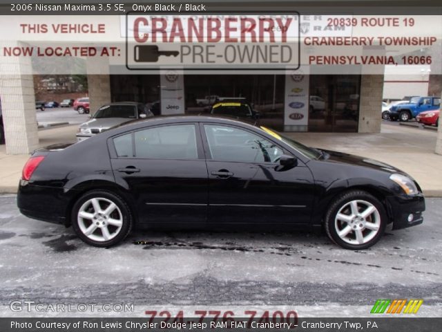 2006 Black nissan maxima sale #5