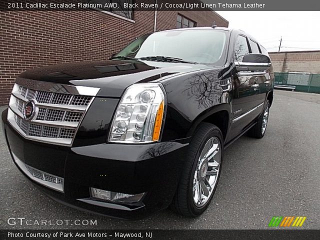 2011 Cadillac Escalade Platinum AWD in Black Raven