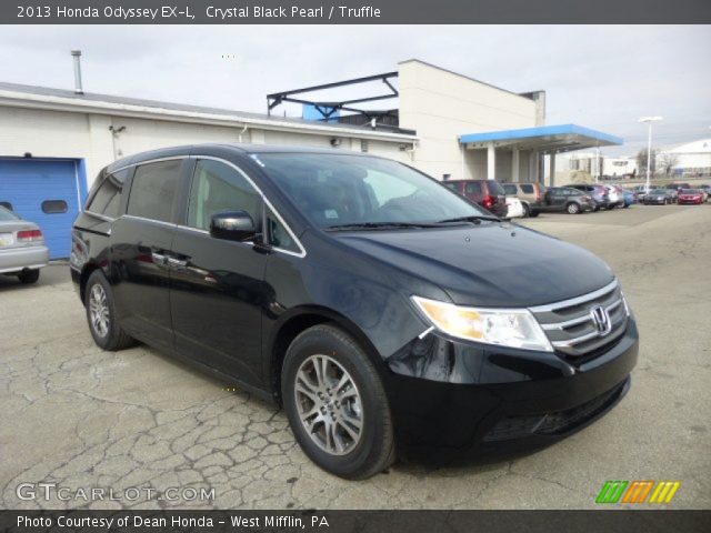 2013 Honda Odyssey EX-L in Crystal Black Pearl