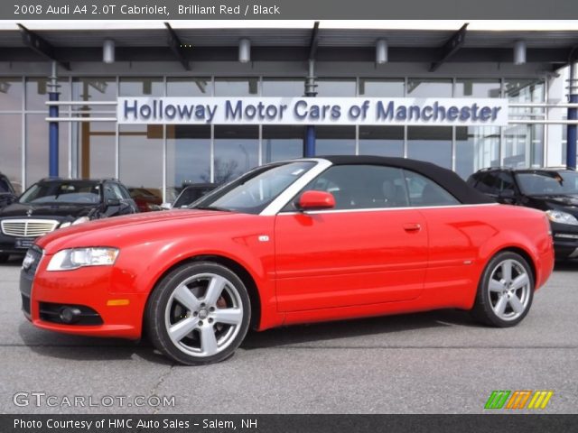 2008 Audi A4 2.0T Cabriolet in Brilliant Red