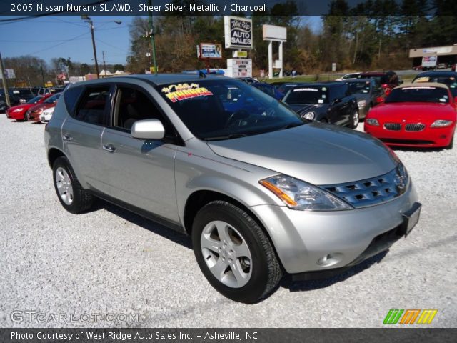 2005 Nissan Murano SL AWD in Sheer Silver Metallic