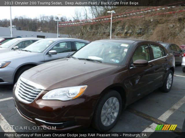 2013 Chrysler 200 Touring Sedan in Deep Auburn Pearl