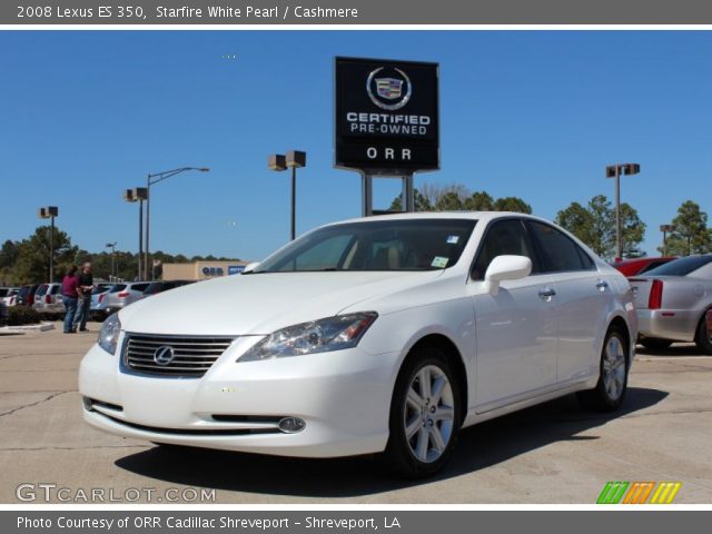 2008 Lexus ES 350 in Starfire White Pearl