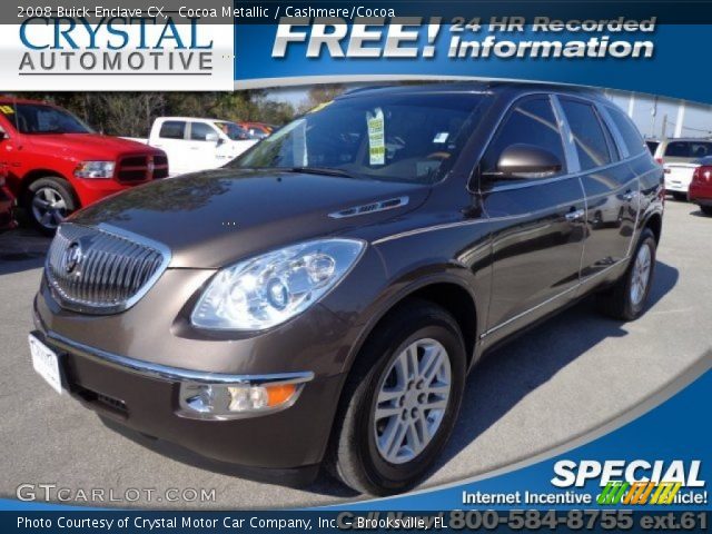 2008 Buick Enclave CX in Cocoa Metallic