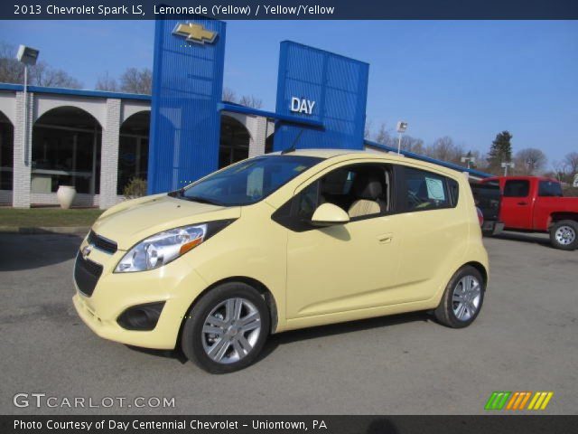 2013 Chevrolet Spark LS in Lemonade (Yellow)