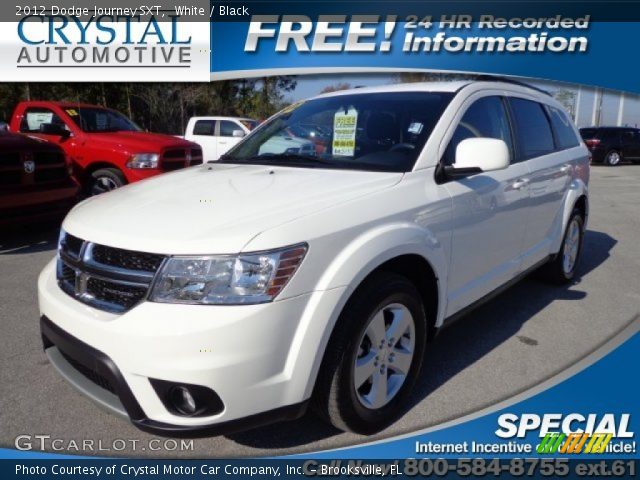 2012 Dodge Journey SXT in White