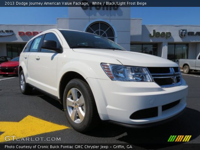 2013 Dodge Journey American Value Package in White