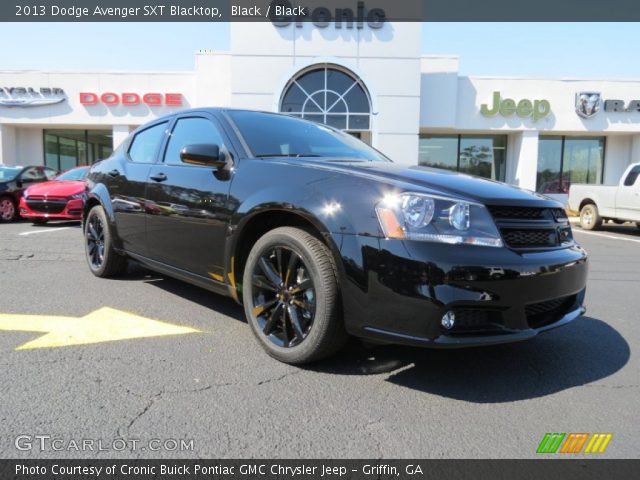 2013 Dodge Avenger SXT Blacktop in Black