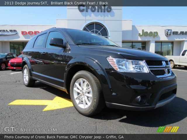 2013 Dodge Journey SXT in Brilliant Black Crystal Pearl