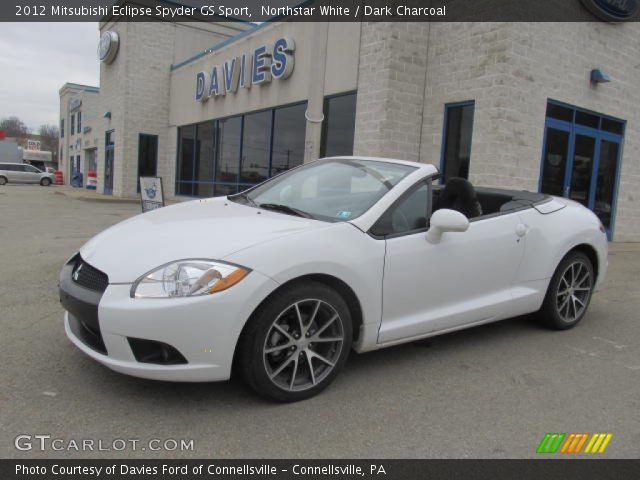 2012 Mitsubishi Eclipse Spyder GS Sport in Northstar White
