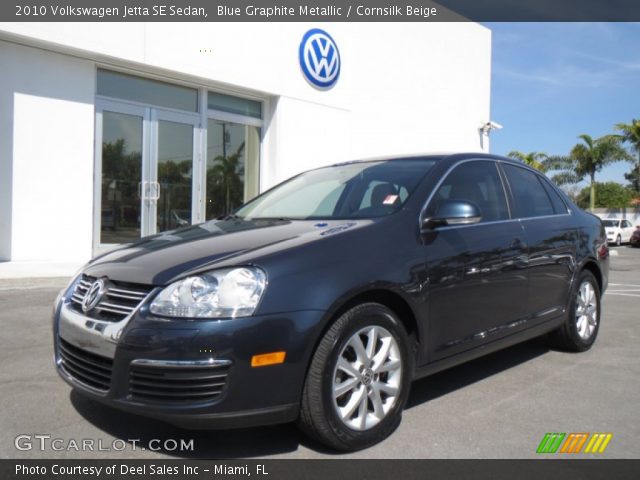 2010 Volkswagen Jetta SE Sedan in Blue Graphite Metallic