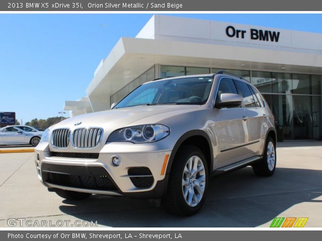 2013 BMW X5 xDrive 35i in Orion Silver Metallic