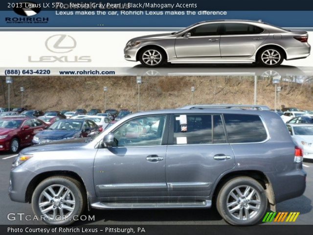 2013 Lexus LX 570 in Nebula Gray Pearl