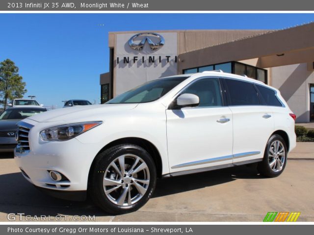 2013 Infiniti JX 35 AWD in Moonlight White