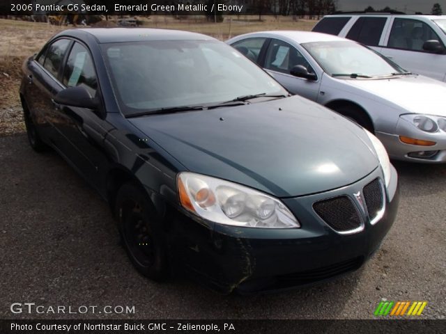 2006 Pontiac G6 Sedan in Emerald Green Metallic
