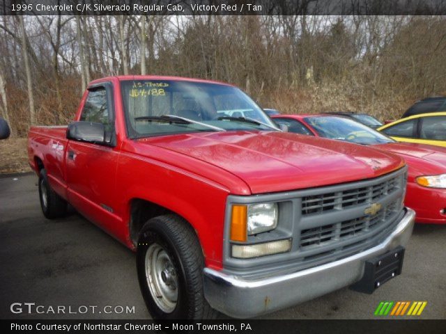 1996 Chevrolet C/K Silverado Regular Cab in Victory Red