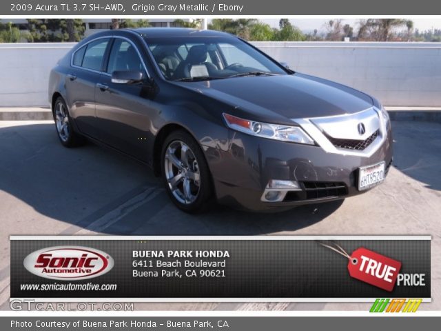 2009 Acura TL 3.7 SH-AWD in Grigio Gray Metallic