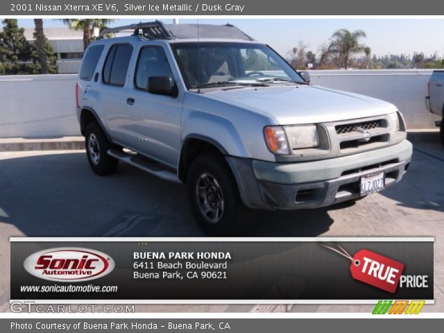 2001 Nissan Xterra XE V6 in Silver Ice Metallic