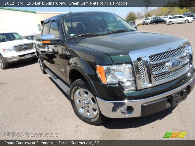 2012 Ford F150 Lariat SuperCrew in Green Gem Metallic