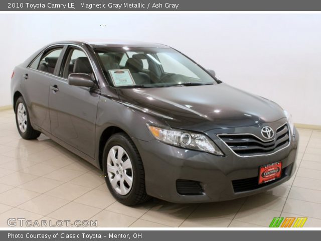 2010 Toyota Camry LE in Magnetic Gray Metallic