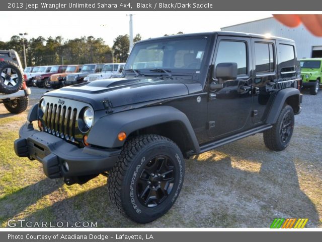 2013 Jeep Wrangler Unlimited Sahara 4x4 in Black