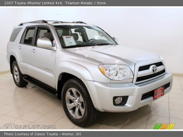 2007 Toyota 4Runner Limited 4x4 in Titanium Metallic