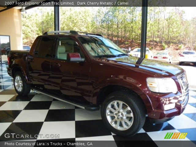 2007 Ford Explorer Sport Trac Limited in Dark Cherry Metallic