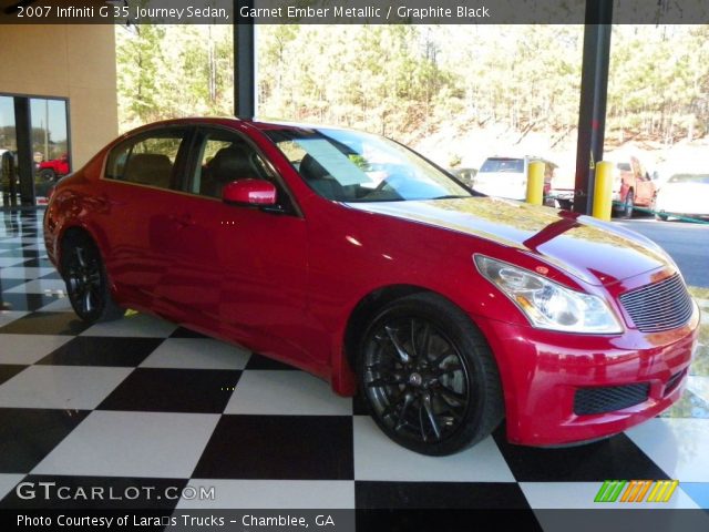 2007 Infiniti G 35 Journey Sedan in Garnet Ember Metallic