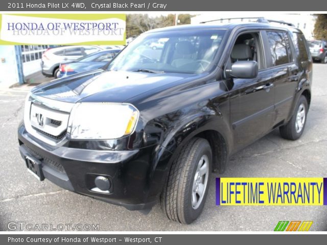 2011 Honda Pilot LX 4WD in Crystal Black Pearl