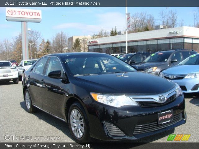2012 Toyota Camry LE in Attitude Black Metallic