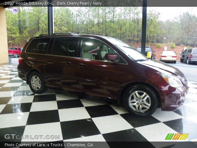 2007 Honda Odyssey EX-L in Dark Cherry Pearl