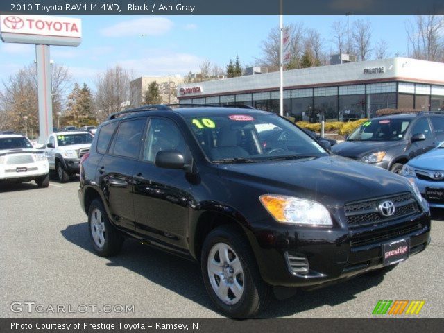 2010 Toyota RAV4 I4 4WD in Black