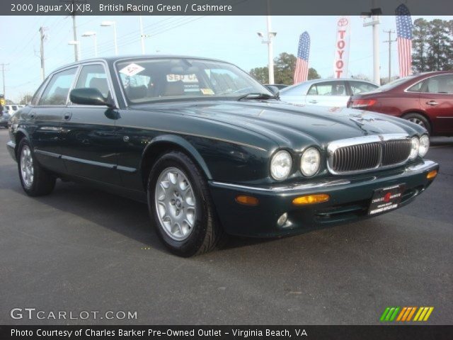 2000 Jaguar XJ XJ8 in British Racing Green