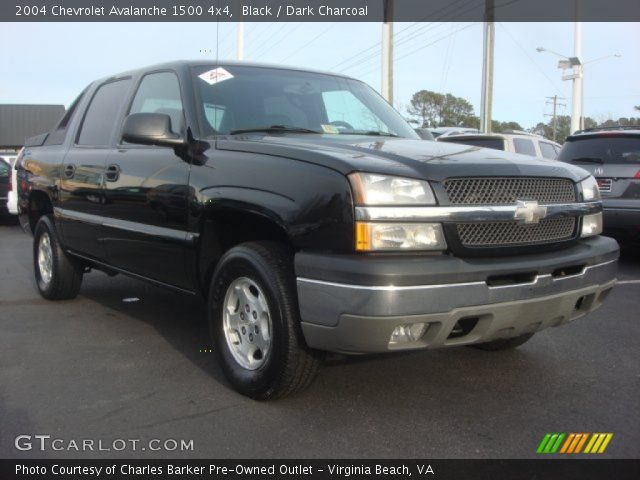 2004 Chevrolet Avalanche 1500 4x4 in Black