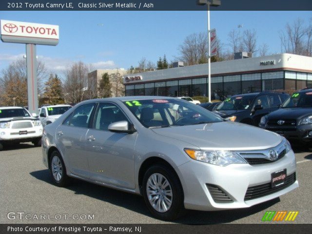 2012 Toyota Camry LE in Classic Silver Metallic