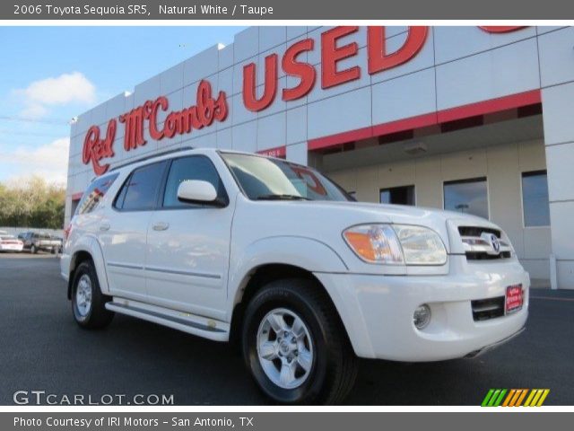 2006 Toyota Sequoia SR5 in Natural White