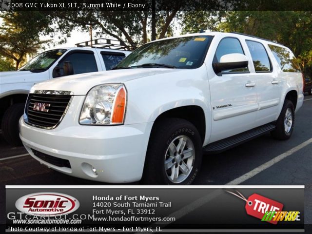 2008 GMC Yukon XL SLT in Summit White