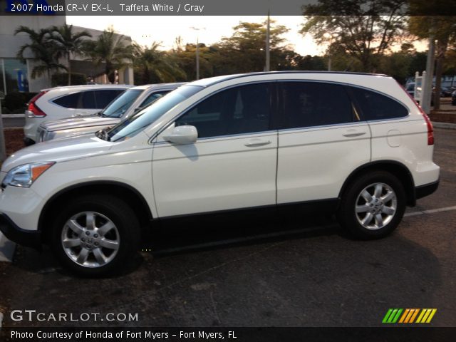 2007 Honda CR-V EX-L in Taffeta White