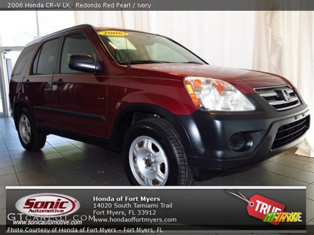 2006 Honda CR-V LX in Redondo Red Pearl
