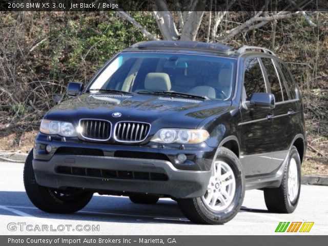 2006 BMW X5 3.0i in Jet Black