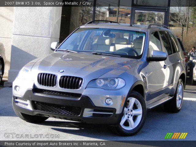 2007 BMW X5 3.0si in Space Grey Metallic
