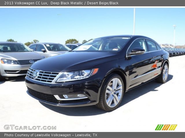 2013 Volkswagen CC Lux in Deep Black Metallic