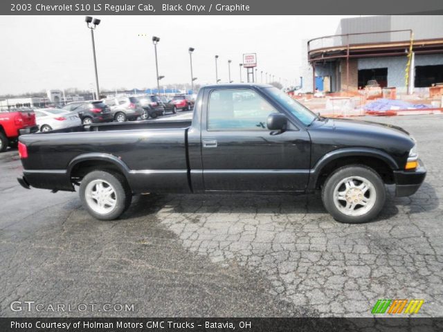 2003 Chevrolet S10 LS Regular Cab in Black Onyx