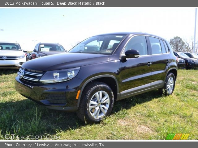 2013 Volkswagen Tiguan S in Deep Black Metallic