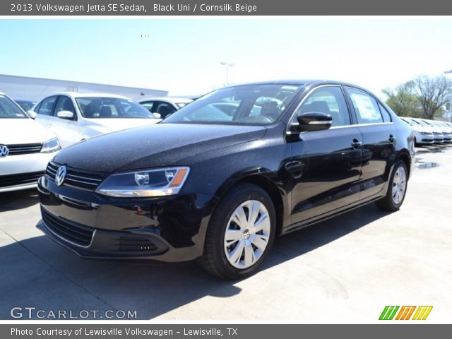 2013 Volkswagen Jetta SE Sedan in Black Uni